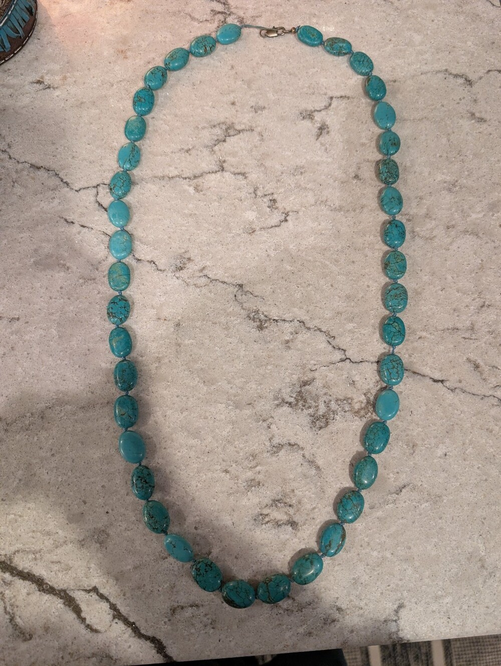 Turquoise Long Bead Strand